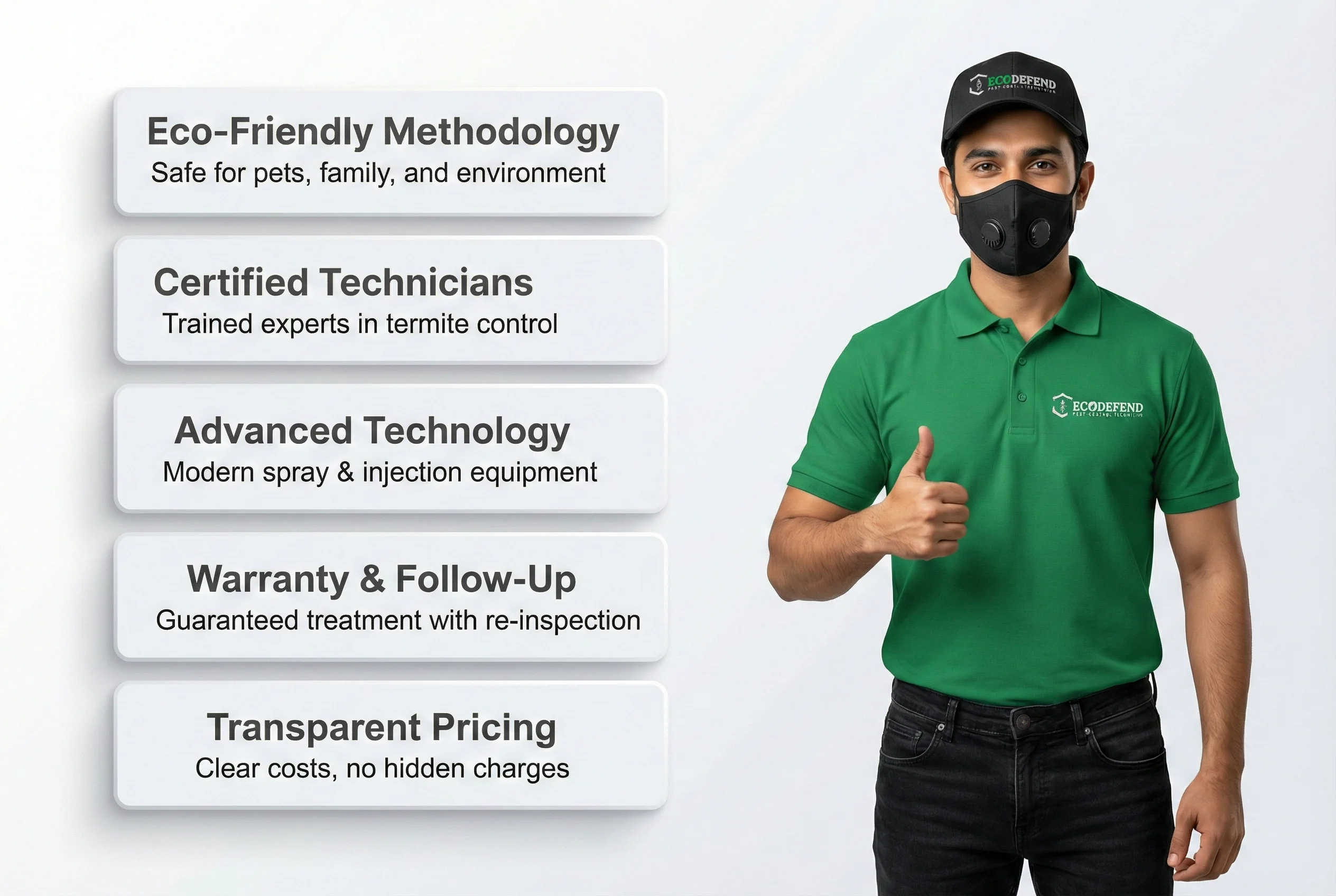 Why Choose Eco Defend (termite) Why Choose Eco Defend (termite)