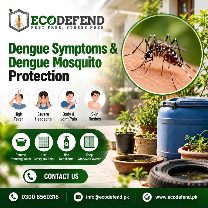 Dengue Symptoms & Dengue Mosquito Protection